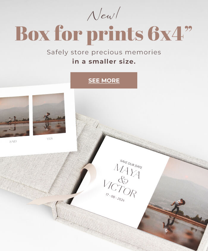 Bestseller box for prints avaiable now in a smaller size 6x4inch